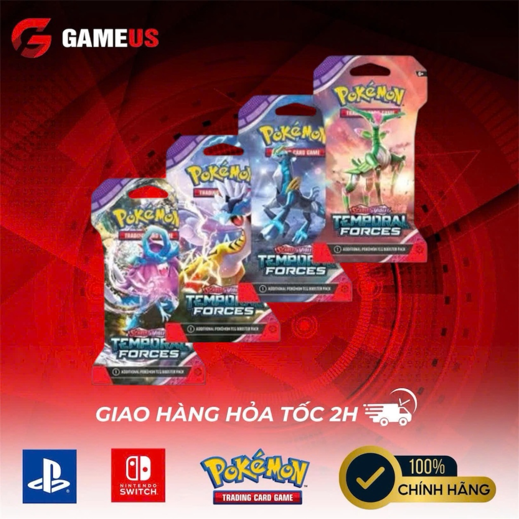 [Chính Hãng] Pokemon TCG Sleeved Booster Pack : Scarlet & Violet ...