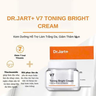 Kem Dưỡng Trắng Da V7 Toning Light Cream 50ml Hàn Quốc giúp da sáng đều màu và làm mờ thâm nám