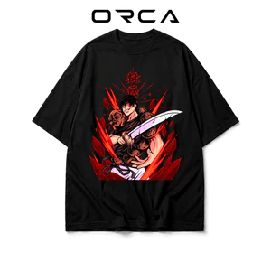 Áo thun Orca in hình Toji Fushiguro Jujutsu Kaisen - Vải Cotton cao cấp - ORCA567