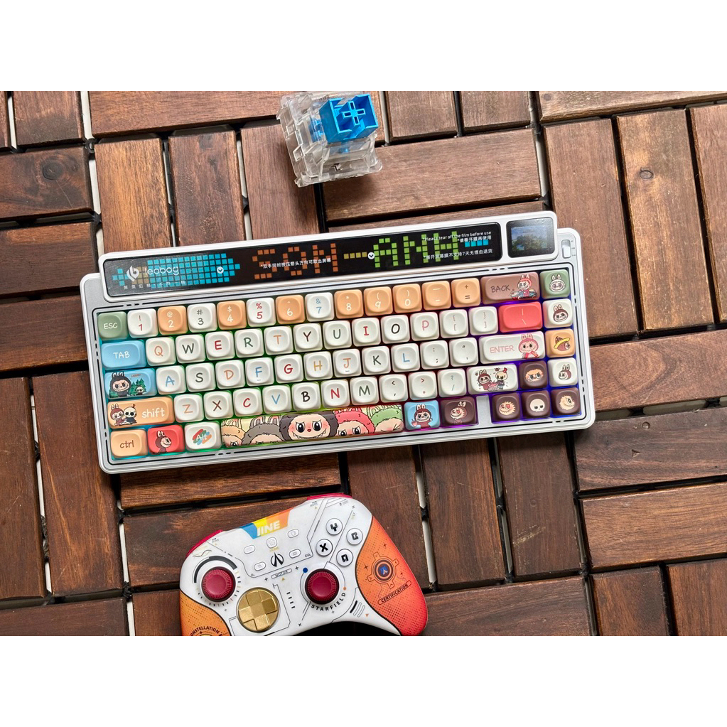 Bàn phím cơ LEOBOG AMG65 3 Chế độ kết nối / Màn hình ma trận điểm thông minh 315 LED /Led Rgb Đã Mod | BigBuy360 - bigbuy360.vn