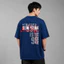 Áo thun nam nữ AURORIS NY Athletics oversize 100% cotton 250gsm cao cấp, áo phông unisex form rộng trẻ trung