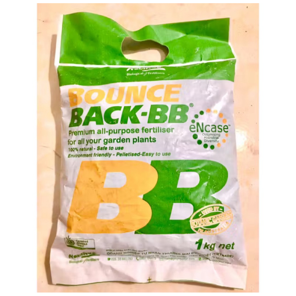 Phân bón BB (Bounce Back): BẬT BÚP - BUNG RỄ - CÂY KHỎE ĐẾN BẤT NGỜ!