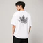 Áo thun nam nữ AURORIS Leaf oversize 100% cotton 250gsm cao cấp, áo phông unisex form rộng trẻ trung