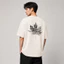 Áo thun nam nữ AURORIS Leaf oversize 100% cotton 250gsm cao cấp, áo phông unisex form rộng trẻ trung