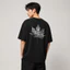 Áo thun nam nữ AURORIS Leaf oversize 100% cotton 250gsm cao cấp, áo phông unisex form rộng trẻ trung