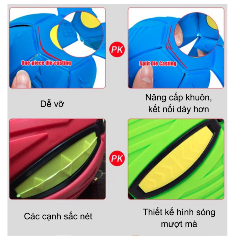 Đồ Chơi Bóng Ma Thuật Biến Hình Dạng Tự Nảy Sáng Đèn