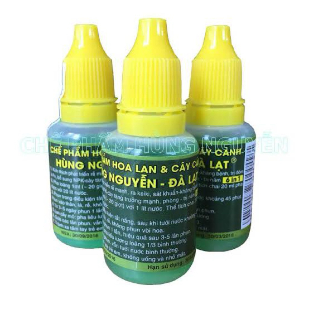 [CHÍNH HÃNG] Chế Phẩm Hùng Nguyễn Đà Lạt Cho Hoa Lan & Cây Cảnh - "Thần Dược" 6 Trong 1
