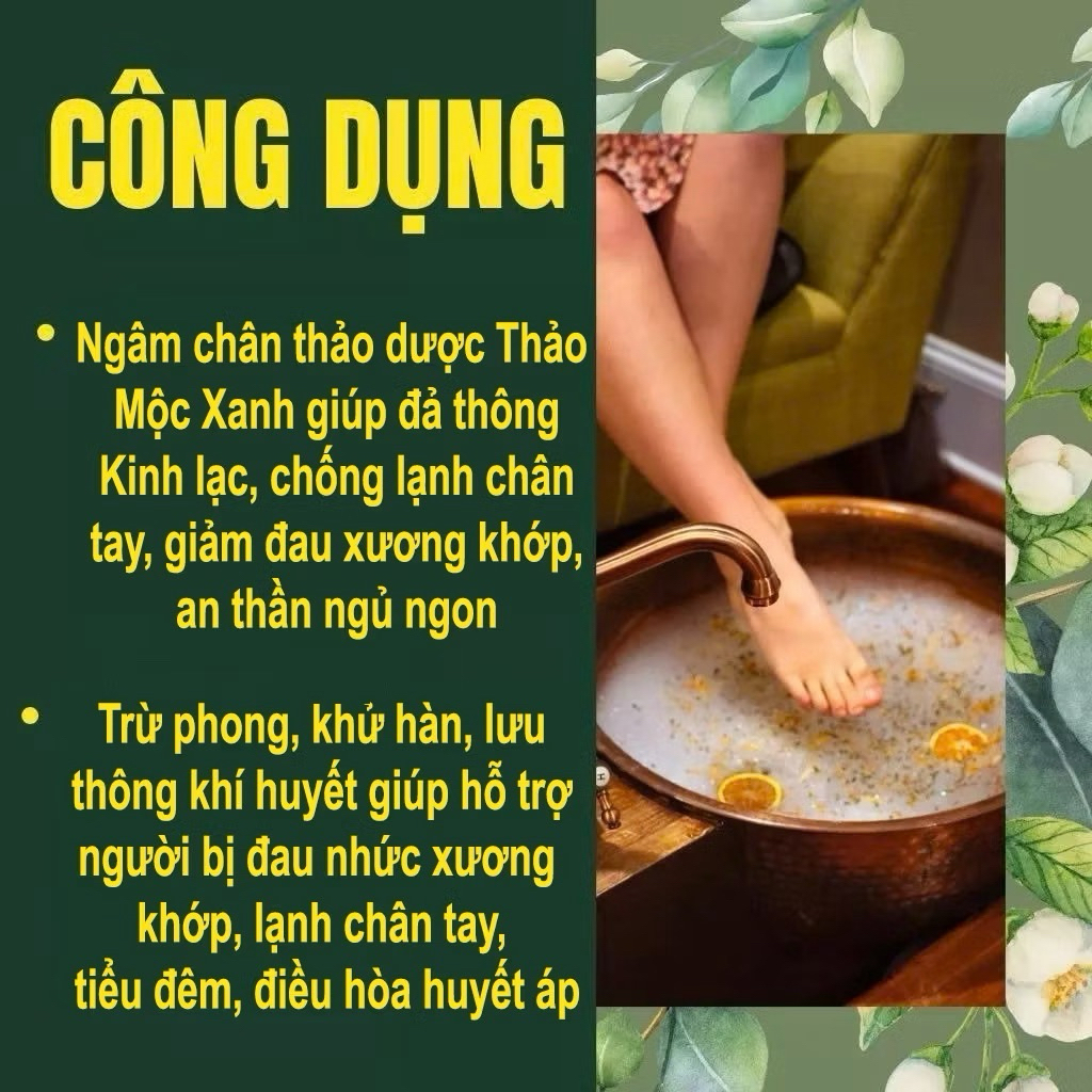 THẢO DƯỢC NGÂM CHÂN