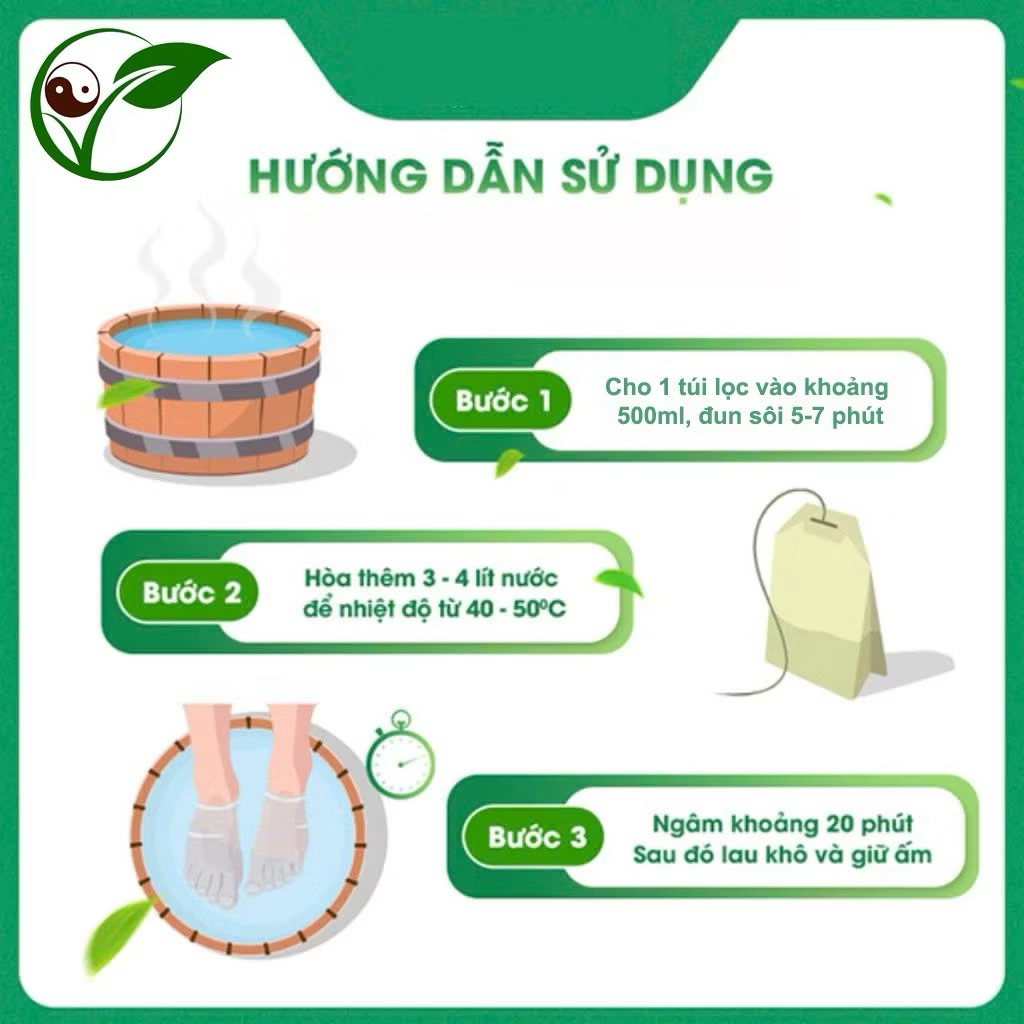 THẢO DƯỢC NGÂM CHÂN
