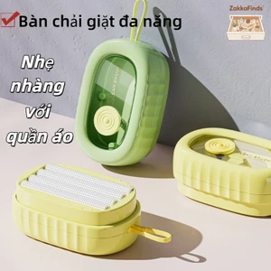 Bàn Chải Giặt Đồ Lót Đa Năng Có Nút Nhấn Nhả – Con Lăn Silicone Mềm Tạo Bọt Siêu Nhanh, Diệt Khuẩn An Toàn, Sạch Sâu Mà