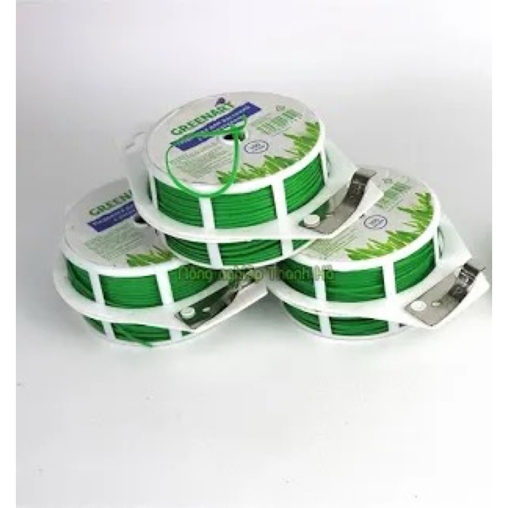 [CÓ SẴN LƯỠI CẮT] Cuộn Dây Buộc Lõi Thép Bọc Nhựa KEYING TWIST TIE 50m - Tiện Lợi,ChắcChắncho CâyCảnh & Đồ Dùng Gia Đình