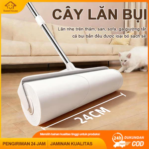 Cây Lăn Bụi Cán Dài - Có Thể Điều Chỉnh Độ Dài - Lõi Siêu Dính - Dùng Cho Quần Áo, Ga Giường, Lông Chó Mèo