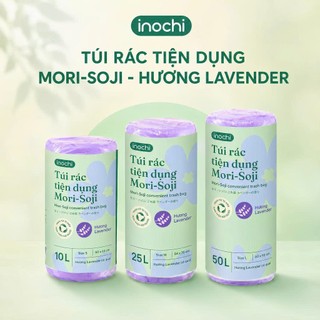 Túi rác tiện dụng Inochi - Soji màu Đen và loại có hương thơm size 10L, 25L, 50L