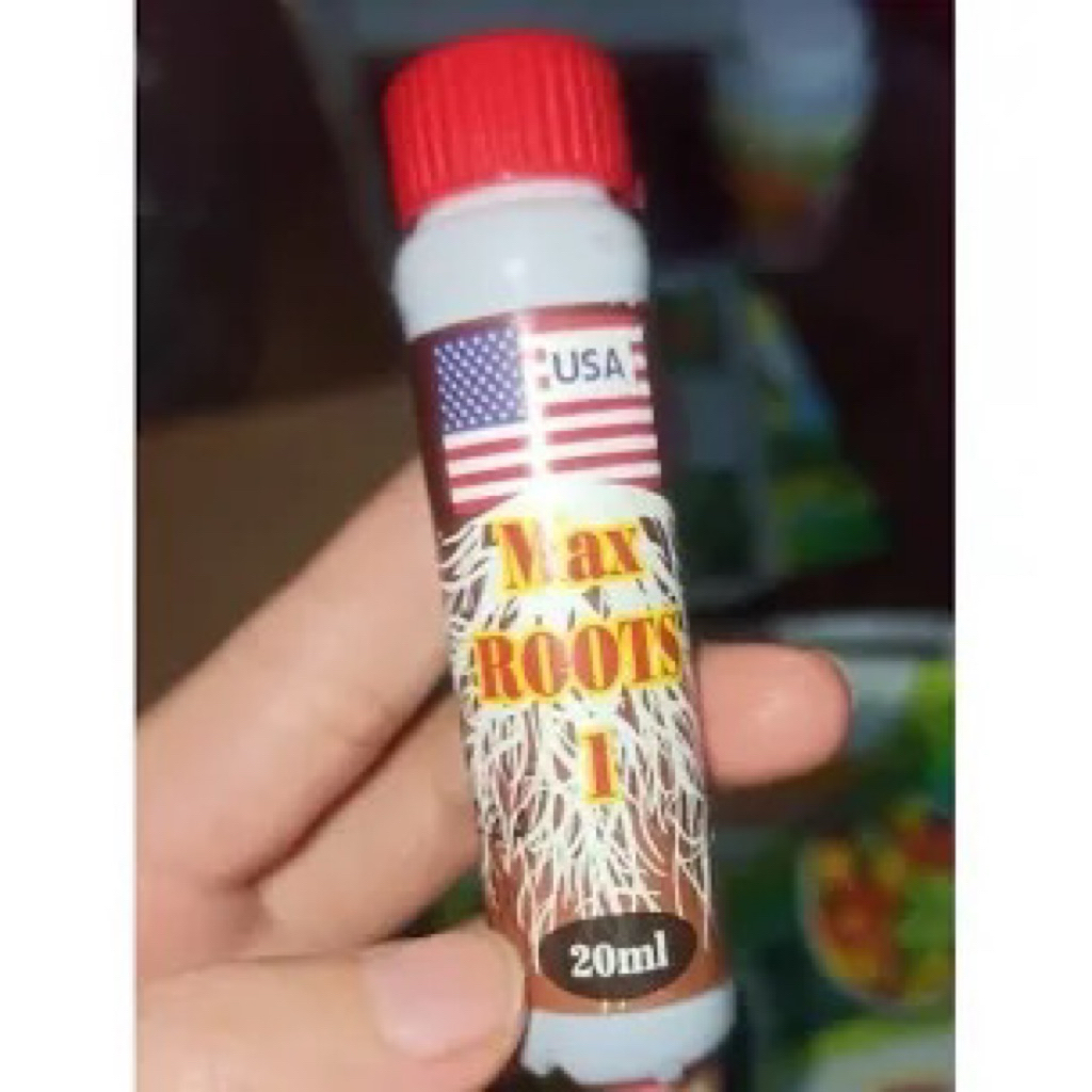Chế Phẩm Kích Rễ Max ROOTS 1 Lọ 20ml - Kích Rễ Cho Hoa Lan, Hoa Hồng, Cây Cảnh, Giâm Chiết Cành