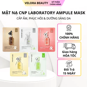 Combo 5 miếng mặt nạ CNP Laboratory Ampule Mask cấp ẩm, phục hồi, dưỡng sáng da & chống lão hóa