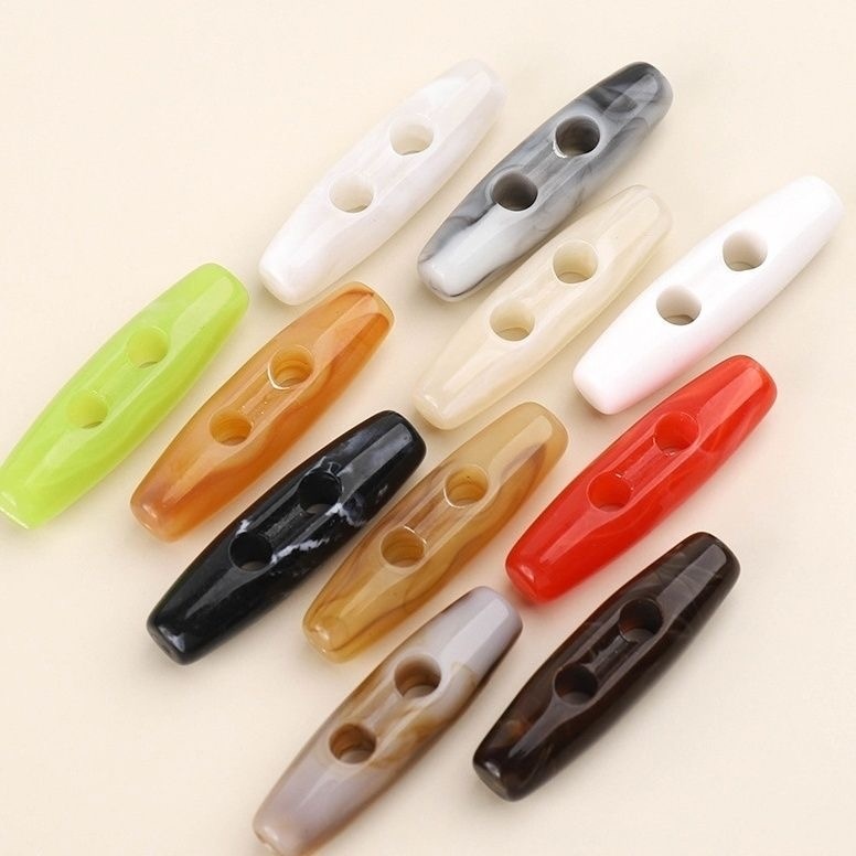 🧵 NÚT ACRYLIC 31MM 2 LỖ – PHỤ KIỆN MAY MẶC & HANDMADE