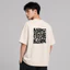 Áo thun nam nữ AURORIS Make Art Not War oversize 100% cotton 250gsm cao cấp, áo phông unisex form rộng trẻ trung