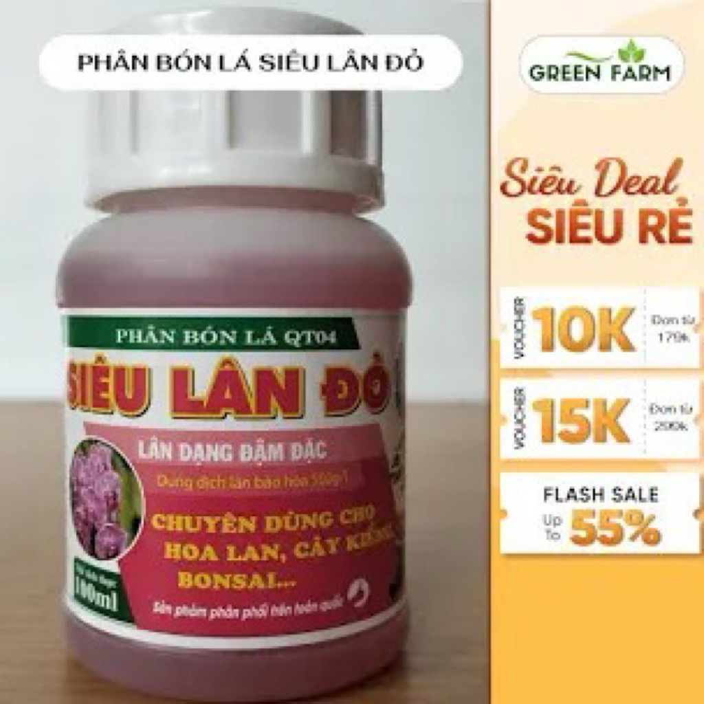 [CHÍNH HÃNG] Phân Bón Lá Siêu Lân Đỏ Q-T04+TE (Gói 20ml) - Hỗ Trợ Ra Rễ Khỏe, Bật Chồi, Giải Độc