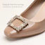 Giày Mary Jane Cao Gót Mũi Vuông 5cm, Sandal Nữ Quai Hậu Đế Êm, Giày Công Sở Đi Làm Thanh Lịch