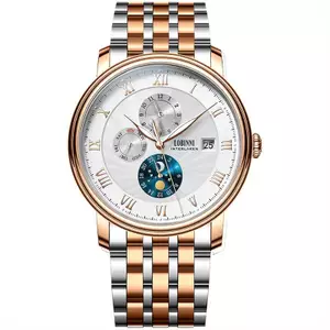 Đồng Hồ Nam Chính Hãng Lobinni LB11023G -T1 Full Box Chống Nước Kính Sapphire (Máy Cơ Tự Động)