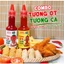 Combo 2 món gồm Tương ớt và Tương cà 270g - Trang trại sạch Thôn Xanh Farm