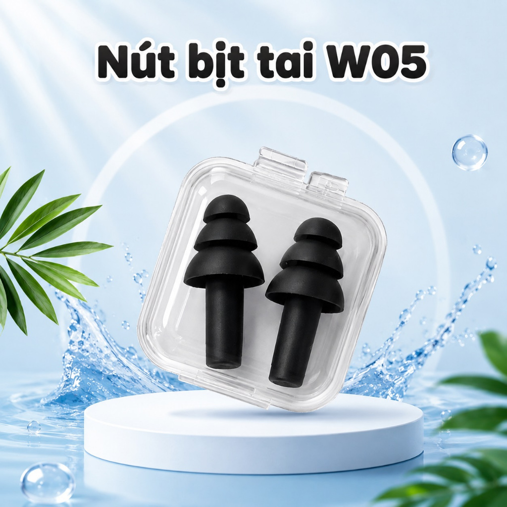 Bịt tai giá rẻ SFIT W05 không dây cho người lớn và trẻ em từ 6 tuổi trở lên