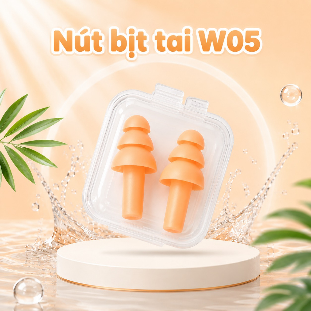 Bịt tai giá rẻ SFIT W05 không dây cho người lớn và trẻ em từ 6 tuổi trở lên