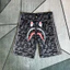 Quần short bagy cá mập đẹp lửng hoạ tiết camo xám phong cách đường phố