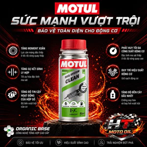 Motul Phụ Gia Xe Máy Cao Cấp FUEL SYSTEM CLEAN MOTO 80ML Chính Hãng Giúp Làm Sạch Hệ Thống Nhiên Liệu Cải Thiện Hiệu Suấ