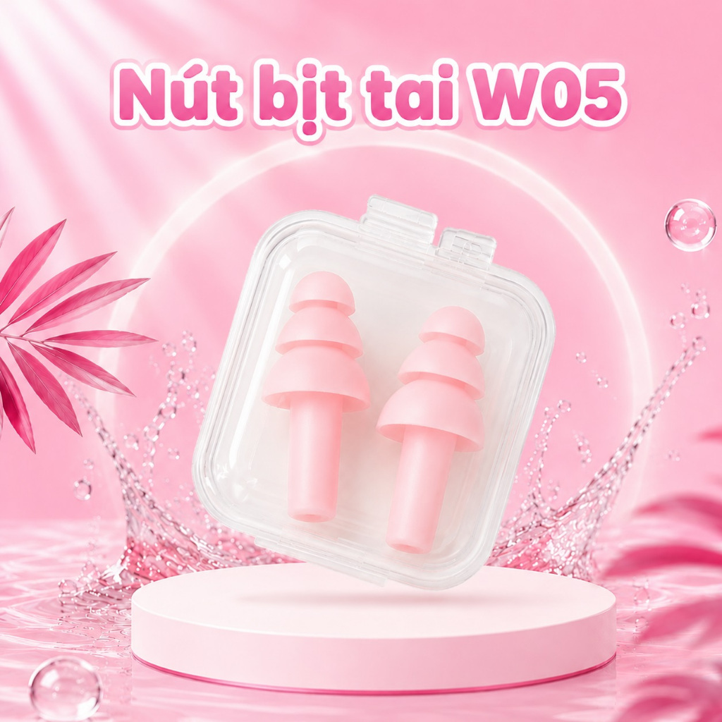 Bịt tai giá rẻ SFIT W05 không dây cho người lớn và trẻ em từ 6 tuổi trở lên
