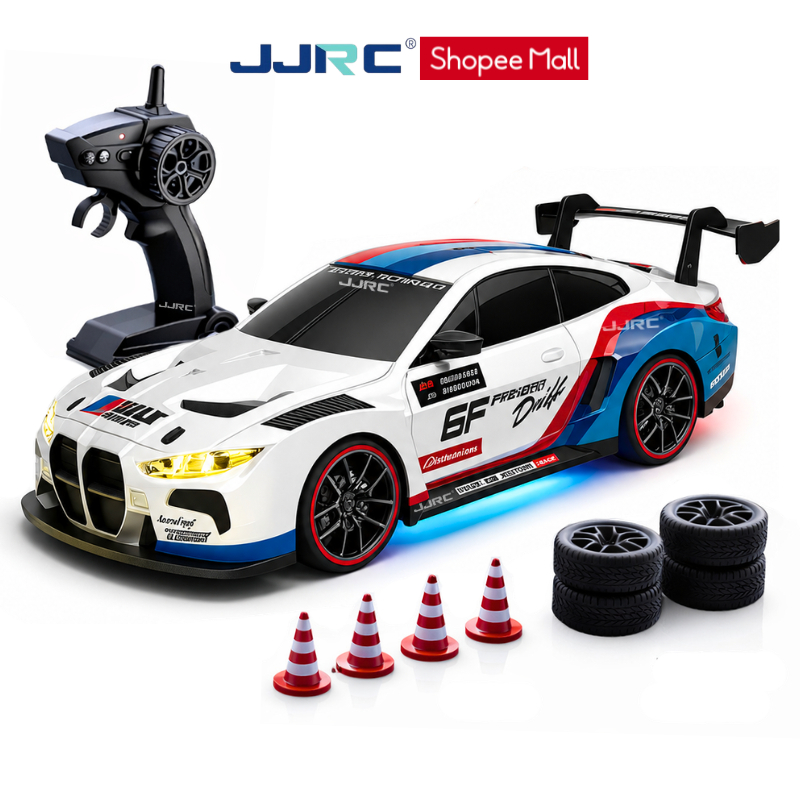 Xe điều khiển từ xa JJRC cao cấp – Mô phỏng xe đua chuyên nghiệp, drift linh hoạt, pin sạc USB