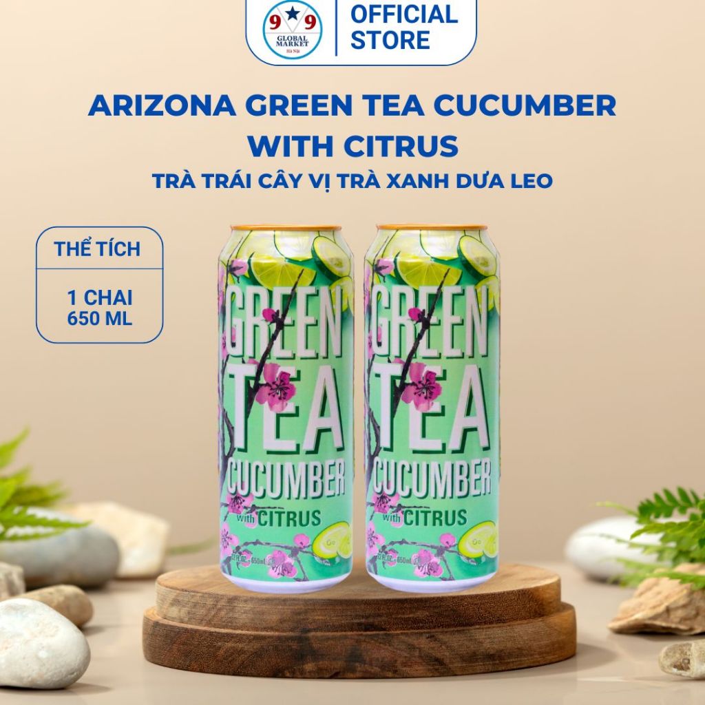 NƯỚC GIẢI KHÁT ARIZONA  650ml -Trà Trái Cây Nhập Khẩu Mỹ - Thơm ngon giải khát