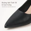 IKUNKA Giày Cao Gót 5cm Nữ Da Mềm, Sandal Quai Ngang Thanh Lịch, Giày Công Sở Style Hàn Quốc