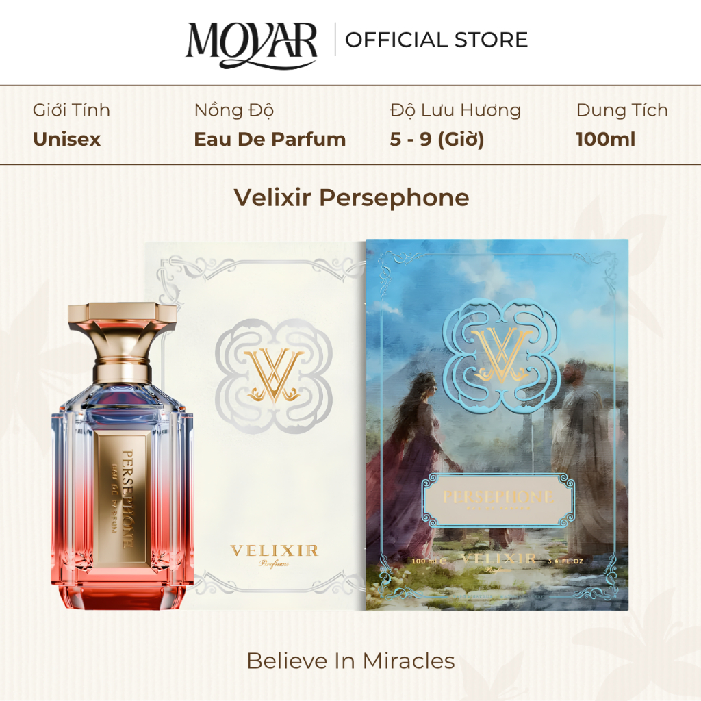 Nước Hoa Velixir Persephone EDP | Nước Hoa Unisex | Moyar Perfume ...