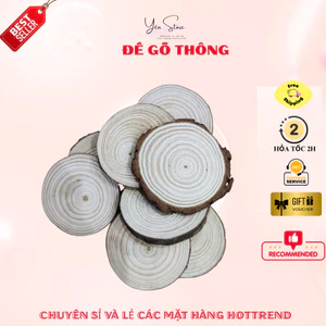 Đế Gỗ Trang Trí dùng Làm đế Cây Thông Giáng Sinh, Decor phòng quán, làm đồ handmade, DIY