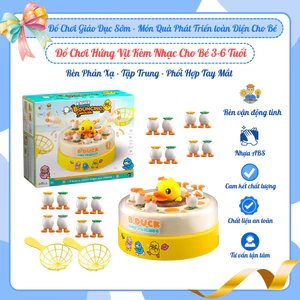 Đồ Chơi Hứng Vịt B.Duck DC08 Kèm Nhạc Cho Bé 3-6 Tuổi | Rèn Phản Xạ Tập Trung Phối Hợp Tay Mắt