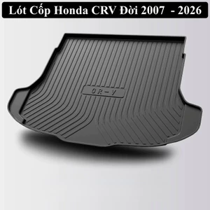 Lót Cốp Honda CRV 2007-2023 Chất Liệu Chống Cháy , Hàng Nội Địa Trung