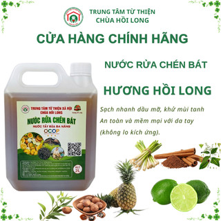 Nước Rửa Chén Bát OCOP Hương Hồi Long 2L - Sạch Dầu Mỡ, Thơm Mát, Dịu Nhẹ