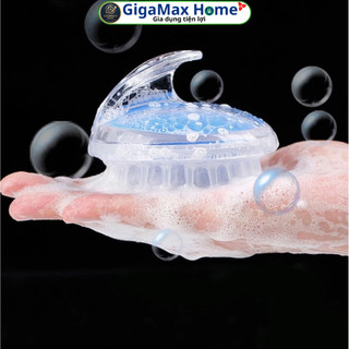 Combo 2 Lược Chải Gội Đầu Silicon Massage Da Đầu – Bông Tắm Silicon Tạo Bọt Đa Năng Hình Thỏ | GigaMax Home