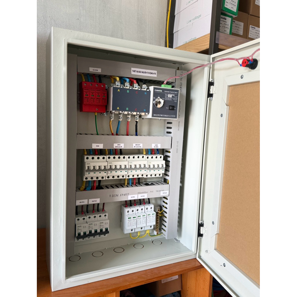 Tủ điện mặt trời GHG 3 Pha hệ 12-16KW