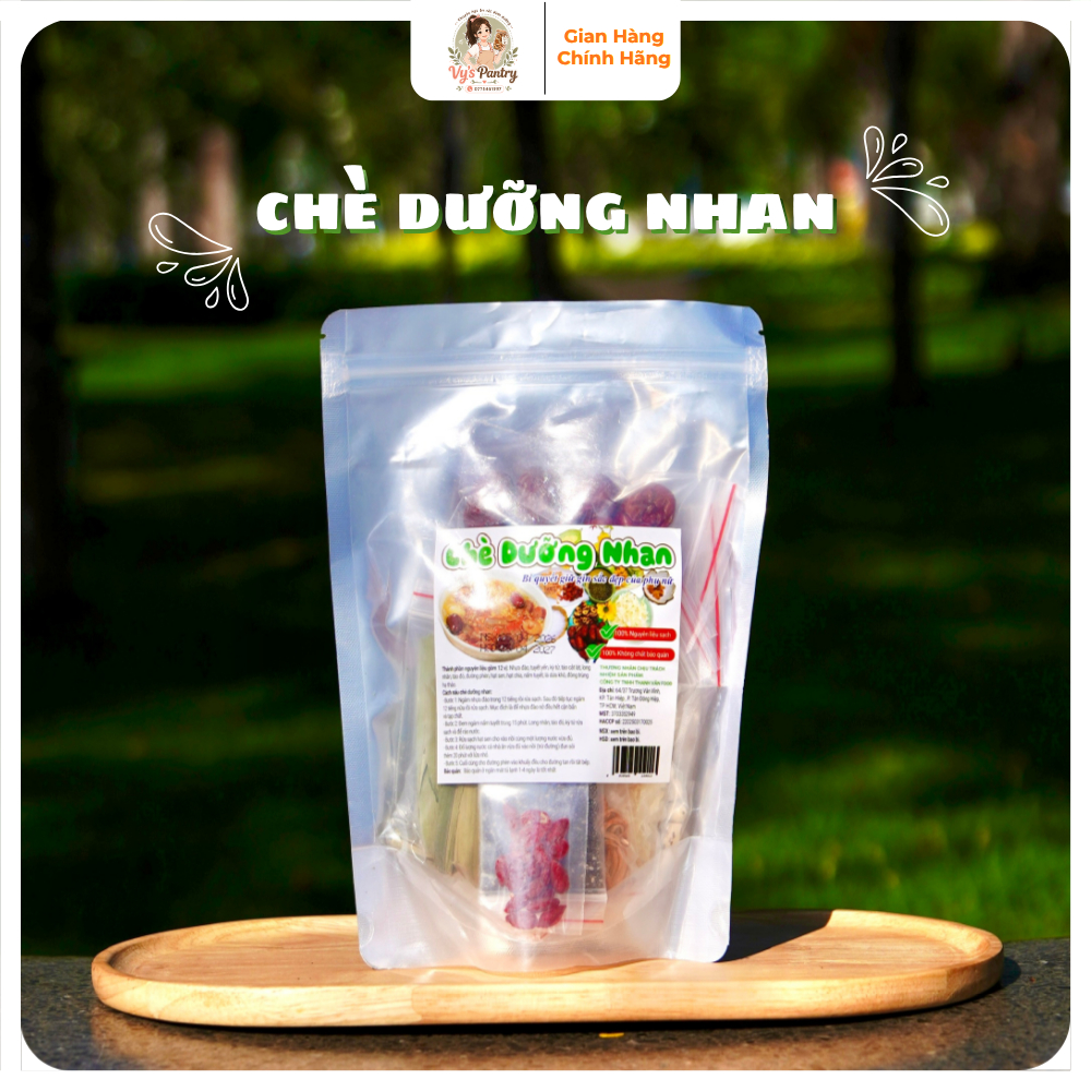 Set Chè Dưỡng Nhan 12 Vị 400g - Nguyên Liệu Nấu Chè Dưỡng Nhan