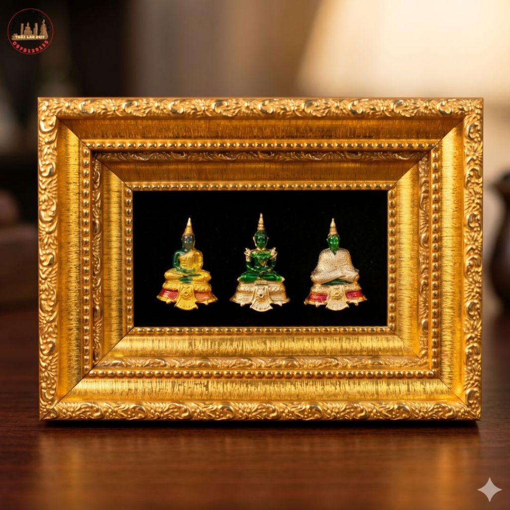 Tranh Decor Để Bàn 18x13cm Phong Cách Cổ Điển Cao Cấp