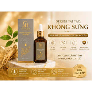 Serum Tái Tạo Da Không Sưng Premium Herban Ginseng Bản Cao Cấp. Phục Hồi Da Mụn, Mờ Thâm, Căng Bóng Nhanh