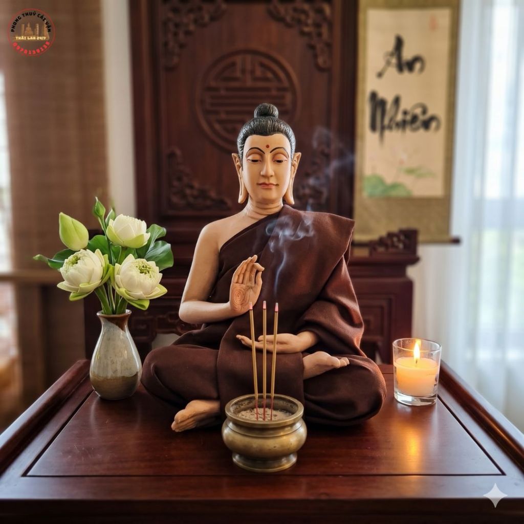 Tượng Decor Composite Cao 19cm – Điểm Nhấn Trang Nhã Cho Mọi Không Gian