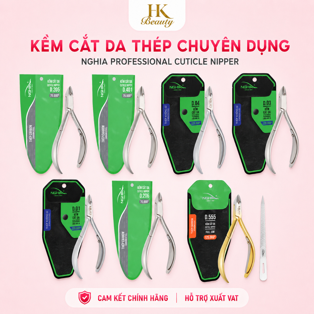 Kềm Cắt Da Kềm Nghĩa Da Thép D205 D206 D401 D555 D01 D03 D04