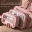 sét3 Túi Đựng Skincare Đi Du Lịch Size Lớn - Washbag Đựng Đồ Makeup Sức Chứa Khủng, Dày Dặn Cao Cấp