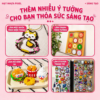 [HÀNG ĐẶT TRƯỚC] Hạt Ủi Perler Beads 2.6mm 10g (~1000 hạt) - Bảng màu A