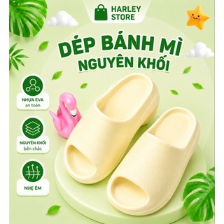 Dép Bánh Mì Răng Cưa, Chất Eva, Đúc Nguyên Khối, Nhẹ Êm (Vân Nhám)