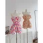JUMPSUIT HOA BÁNH BÈO NHÚN EO, JUMP NỮ TIỂU THƯ | MEOINDAHOUSE