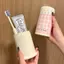 Hộp Đựng Bàn Chải Đánh Răng Du Lịch, Bộ Cốc Đánh Răng Du Lịch Nhỏ Gọn, Bỏ Túi Tiện Lợi